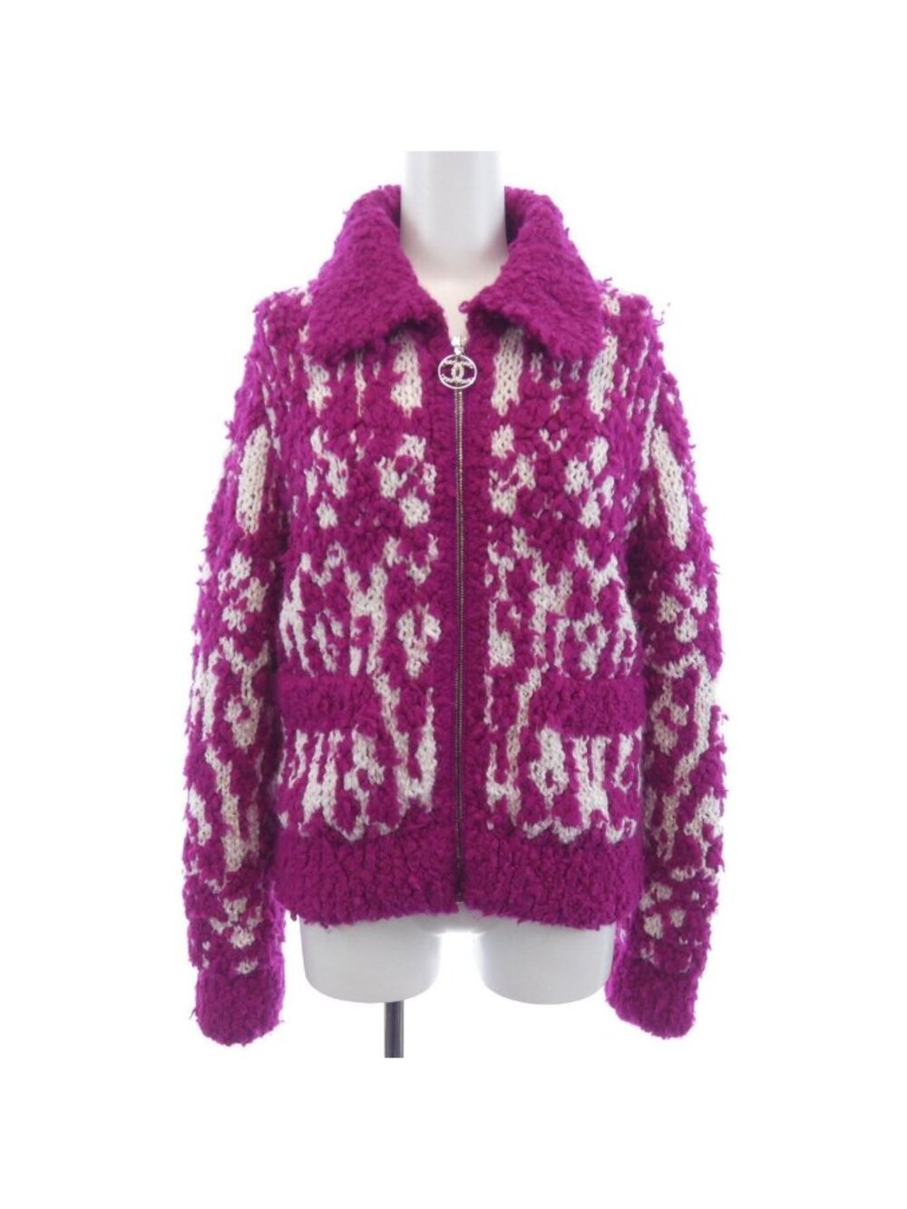 Chanel 19B Jacket Purple